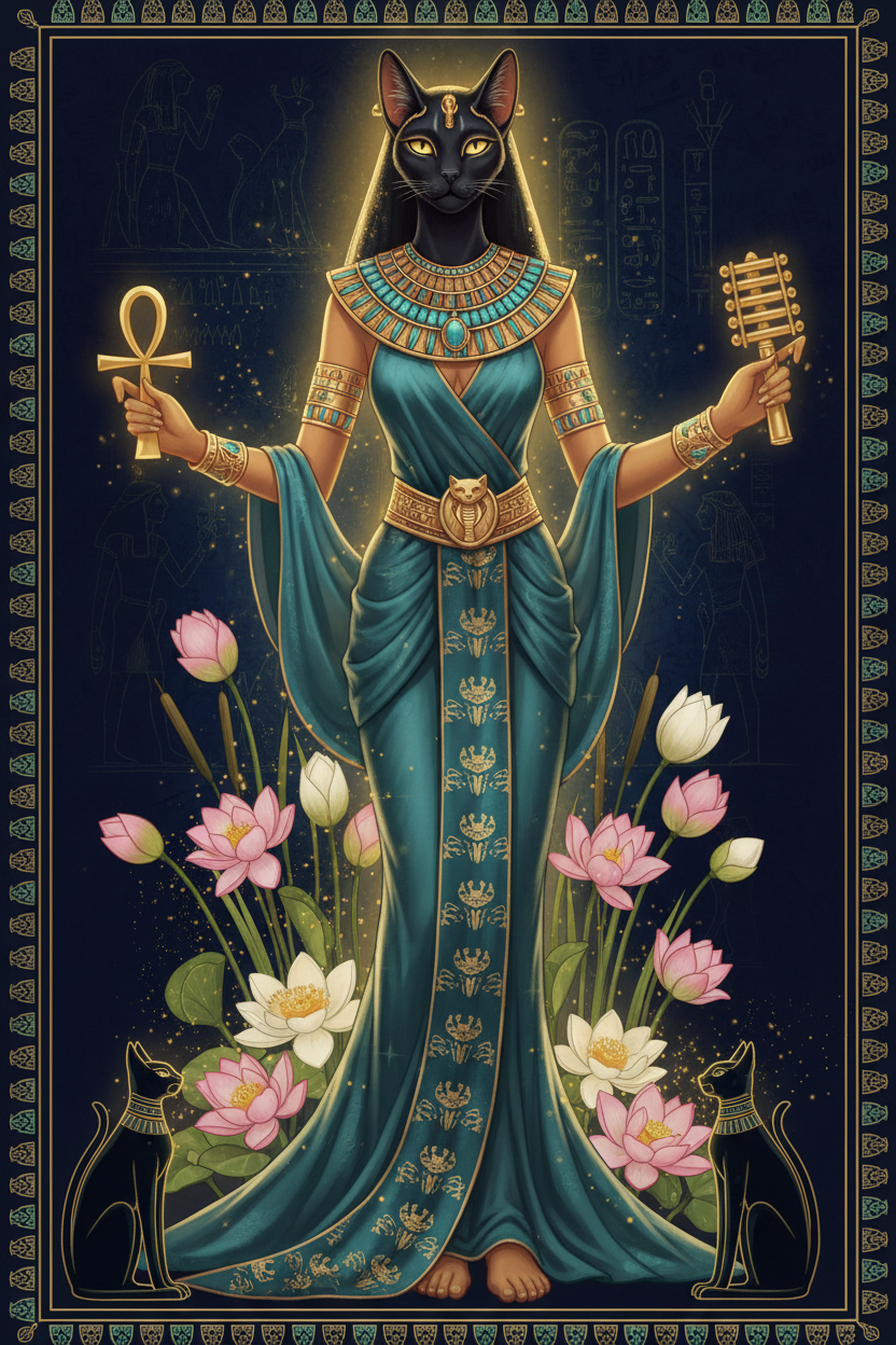Bastet — Beauty, Protection & Feminine Grace