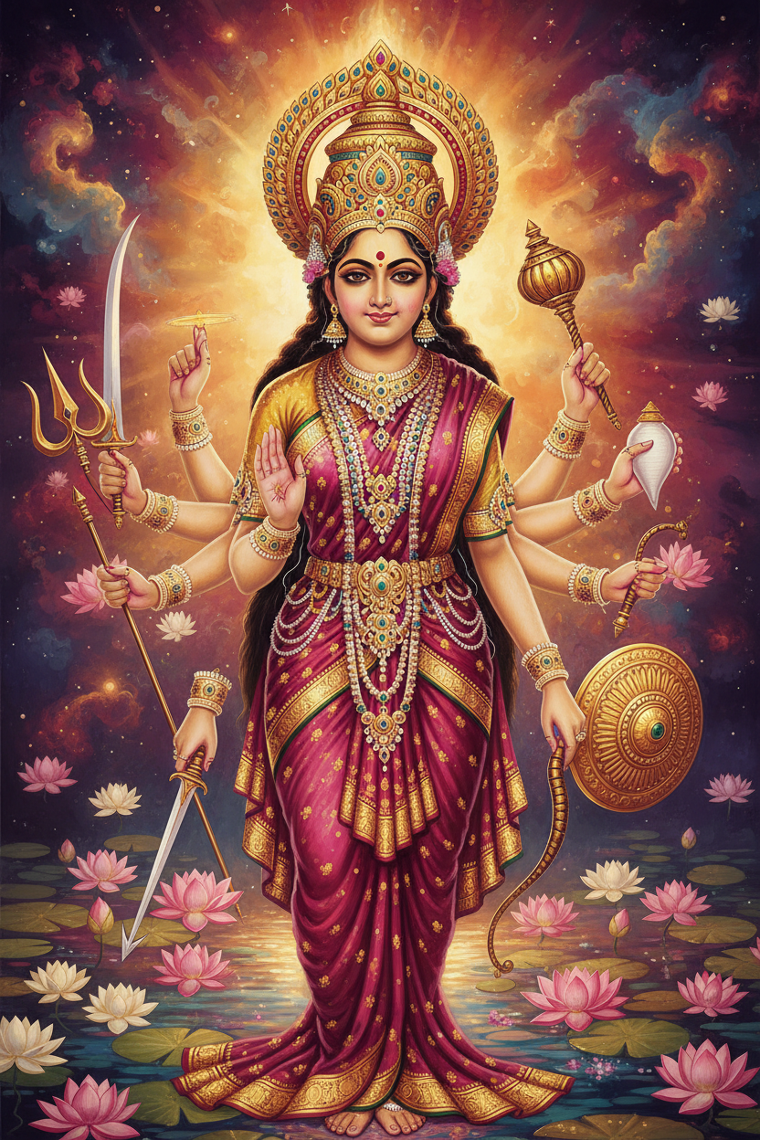 Durga — Strength, Courage & Protection