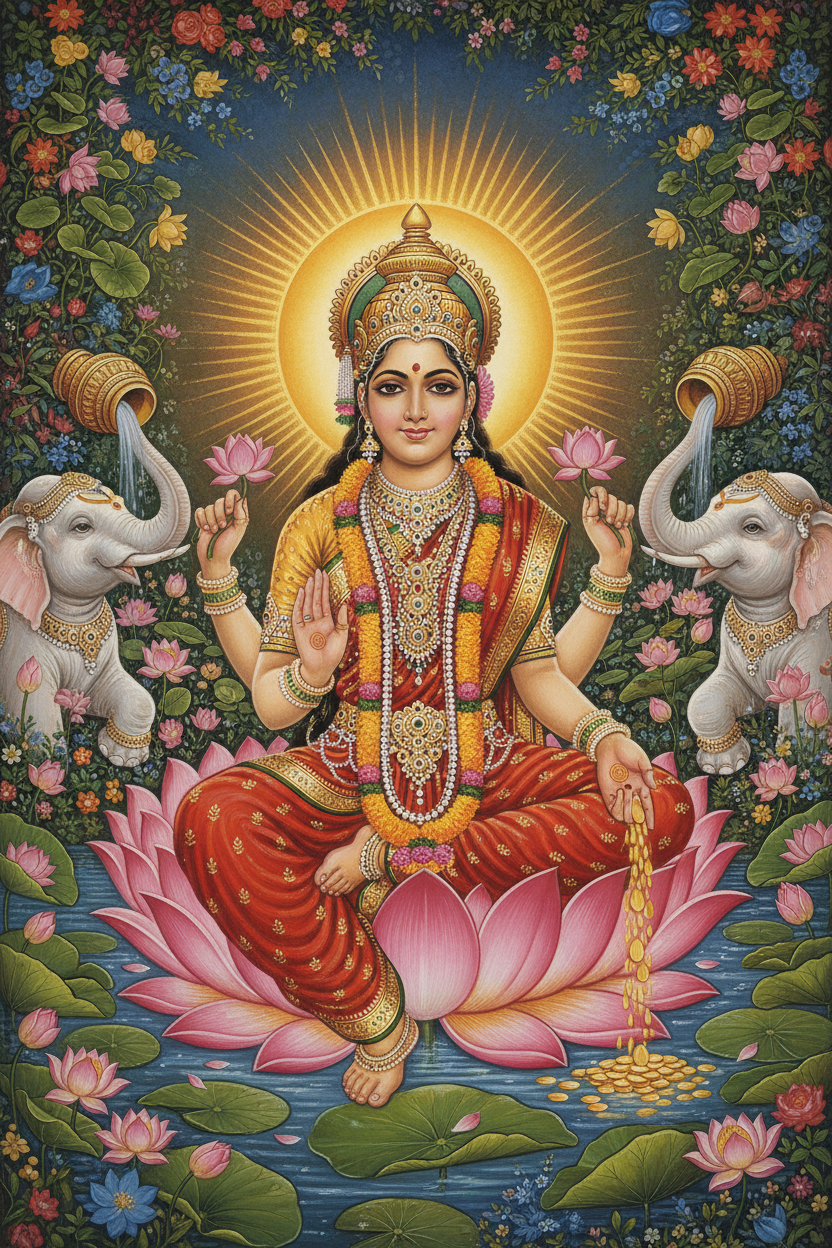 Lakshmi — Abundance, Beauty & Prosperity