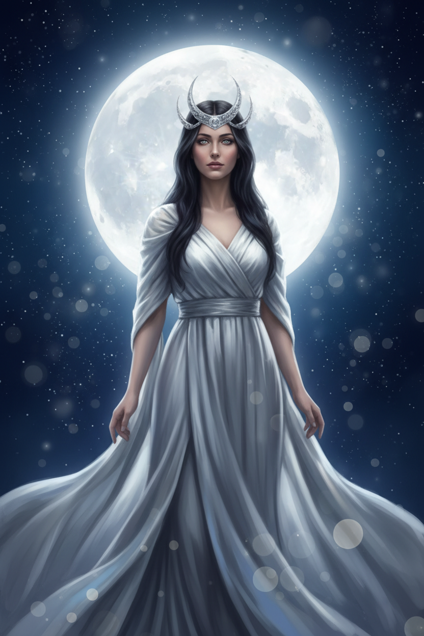 Selene — Moon, Intuition & Radiance