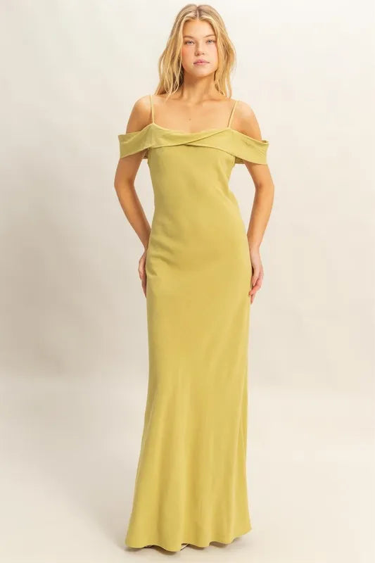 Athena Asymmetrical Maxi Dress — view 5