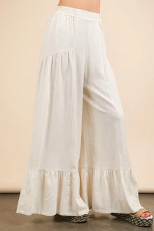 Rhea Palazzo Elastic Waist Comfy Pants — thumbnail 2