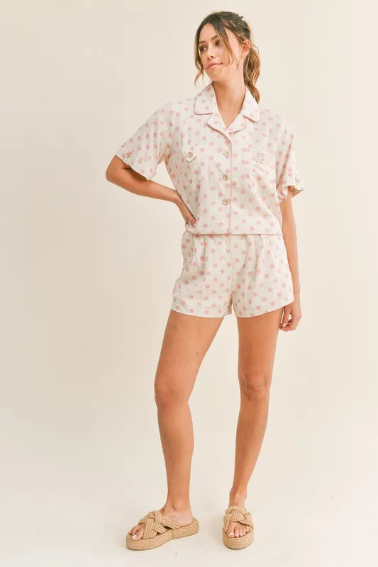 Hathor Polka Dot Lounge Set — view 5