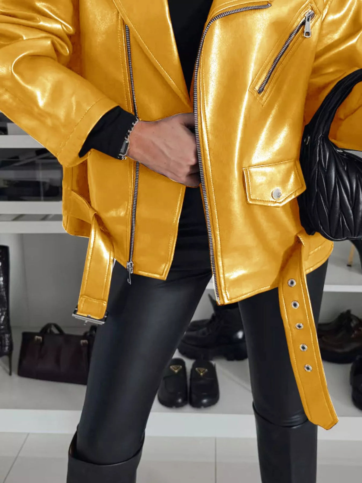 Durga Zip Up Long Sleeve Jacket — view 12