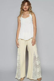 Amaterasu Backless Halter Sleeveless Top with Smocking Shirring Detail — thumbnail 6