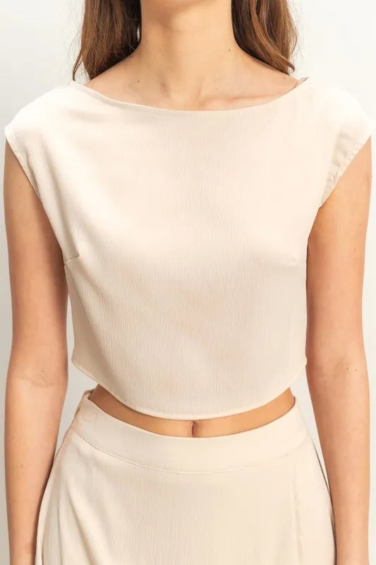 Isis Sleeveless Top and Maxi Skirt Set — view 4