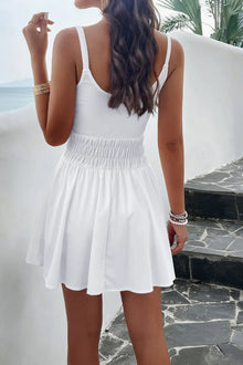 Hecate Smocked Scoop Neck Mini Cami Dress — thumbnail 4