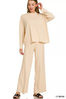 Vesta Viscose Sweater Top & Pants Set — thumbnail 2