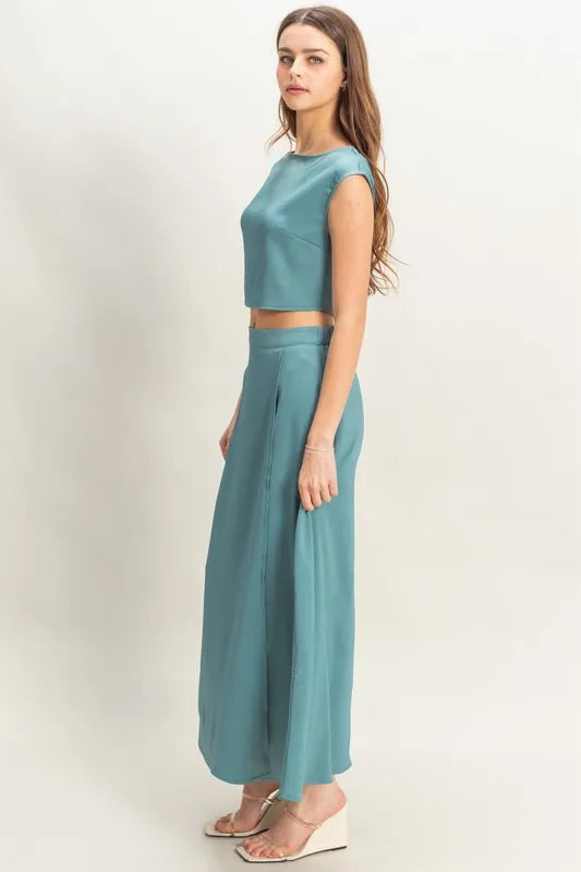 Rhiannon Sleeveless Top and Maxi Skirt Set — view 3