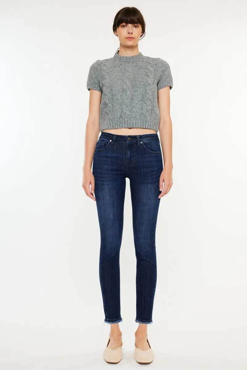 Artemis High-Rise Slim Fit Ankle Jeans — view 4