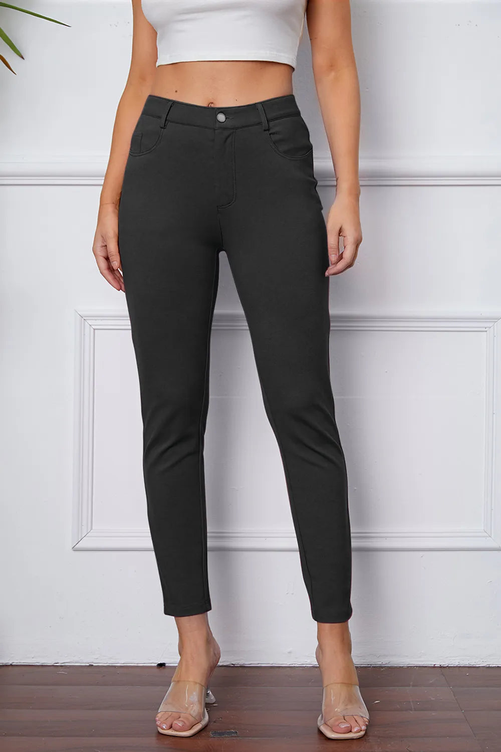 Hecate StretchyStitch Pants by Basic Bae — view 36