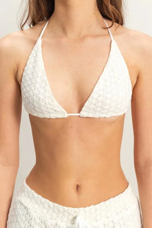 Brigid Crochet Bra and Drawstring Pants Set — thumbnail 4