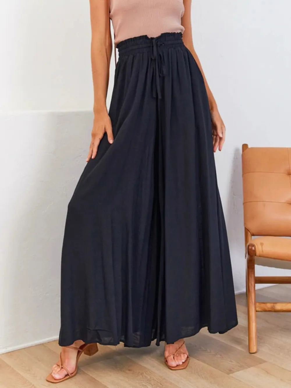 Lakshmi High-Waist Wide Leg Pants — view 17