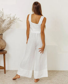 Hathor Square Neck Sleeveless Top and Pants Set — thumbnail 5