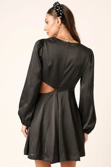 Nyx Satin Side Cutout Detail Mini Dress — thumbnail 5