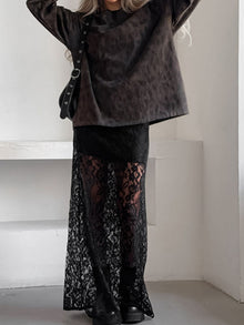 Kali Lace Maxi Skirt — thumbnail 2