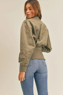 Iris Long Sleeve Two Way Jacket — thumbnail 2