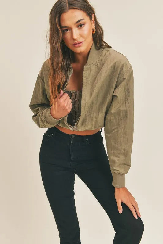 Iris Long Sleeve Two Way Jacket