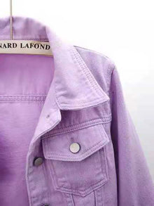 Oshun Cropped Denim Jacket — thumbnail 8