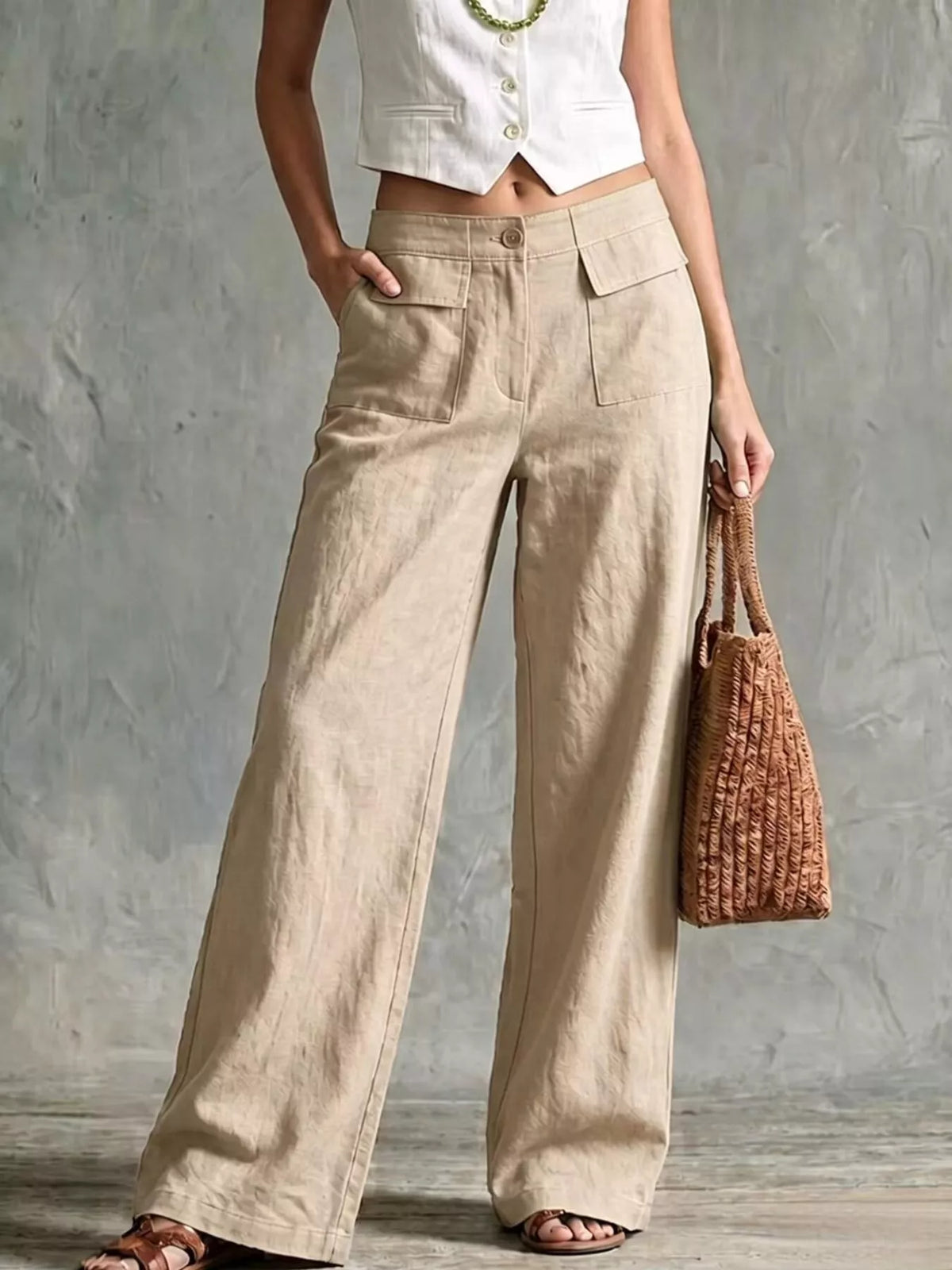 Gaia Wide Leg Pants — view 9