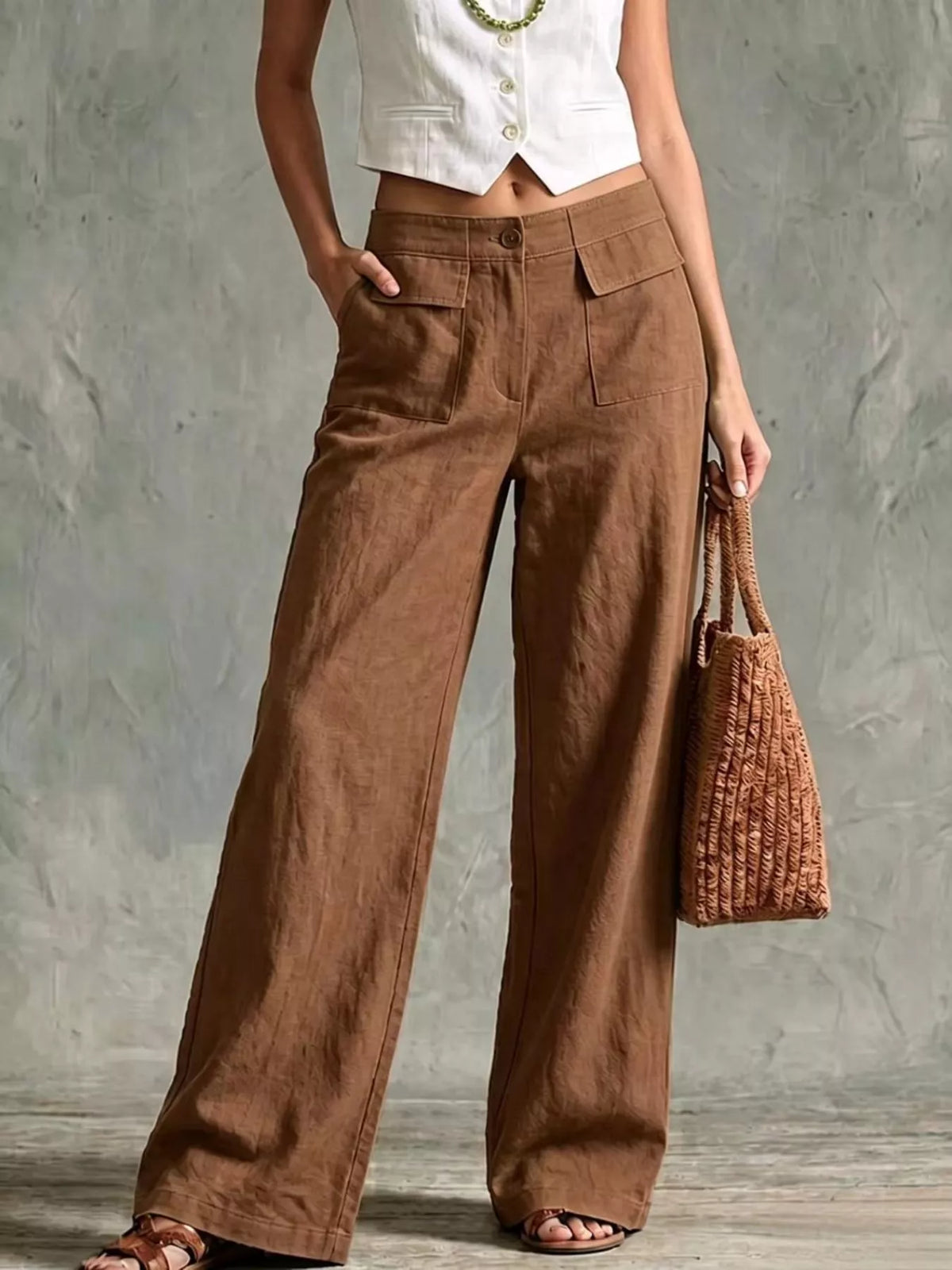 Gaia Wide Leg Pants — view 15
