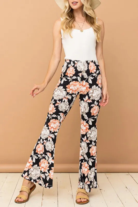 Nyx Wrinkle-Free Stretch Bell Bottom Flare Pants