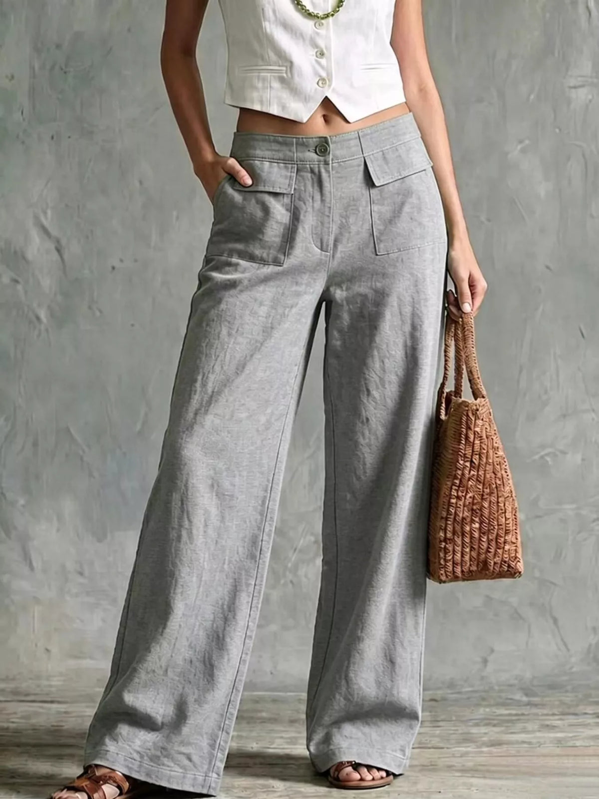 Gaia Wide Leg Pants — view 5