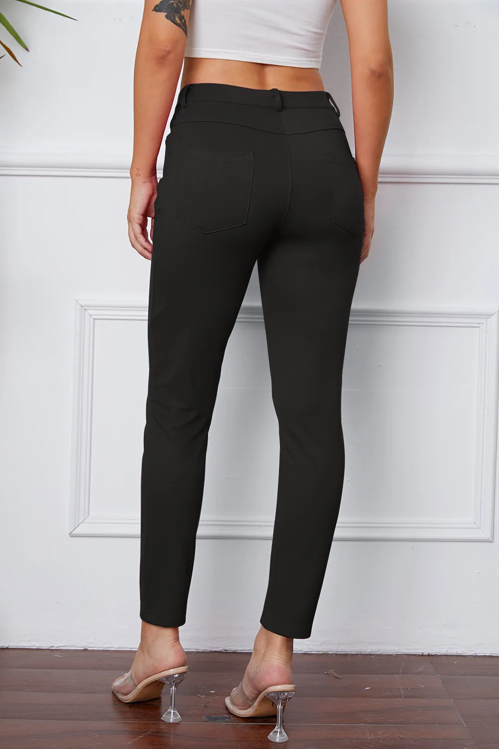 Hecate StretchyStitch Pants by Basic Bae — view 2