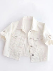 Oshun Cropped Denim Jacket — thumbnail 22