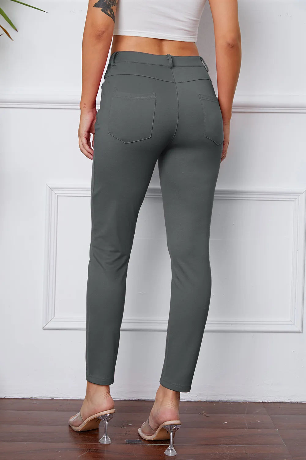 Hecate StretchyStitch Pants by Basic Bae — view 16