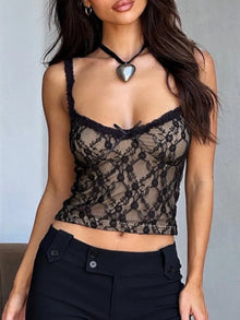 Hecate Lace Sweetheart Neck Cami — thumbnail 6