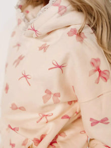 Nyx Lace Trim Kangaroo Pocket Hoodie — thumbnail 20