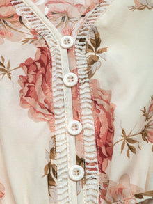 Nike Printed Ruffled Hem V-Neck Sleeveless Dress — thumbnail 6