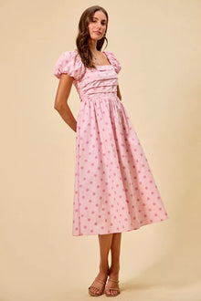 Venus Polka Dot Midi Dress — thumbnail 2