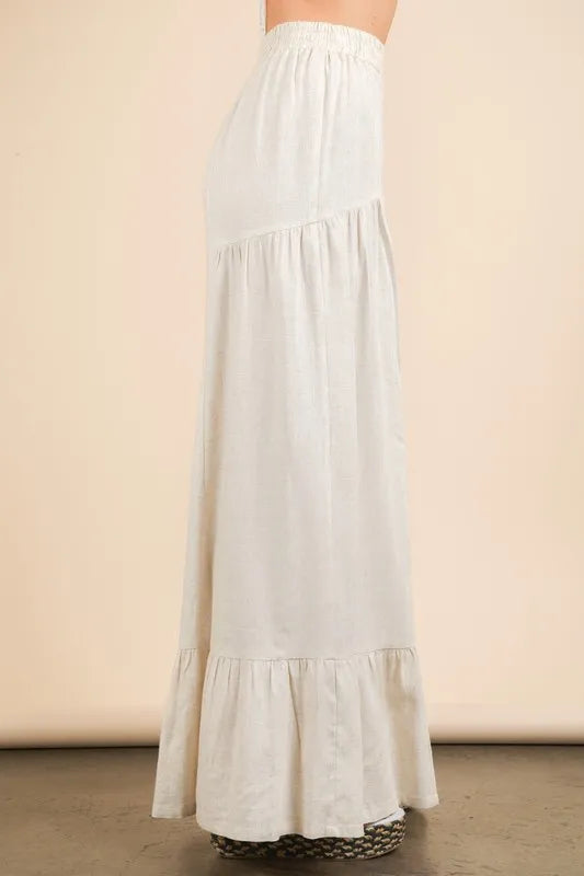 Rhea Palazzo Elastic Waist Comfy Pants — view 4