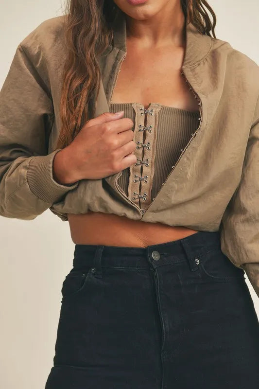Iris Long Sleeve Two Way Jacket — view 5