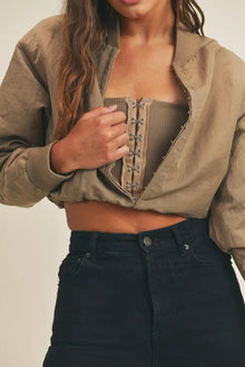 Iris Long Sleeve Two Way Jacket — thumbnail 5