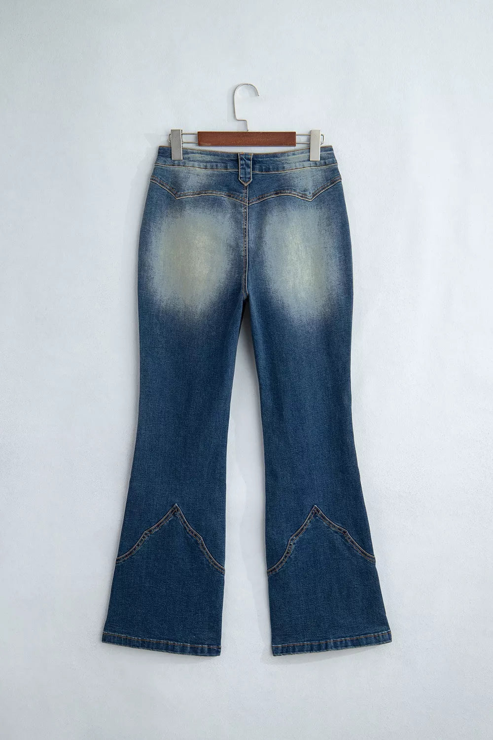 Artemis Pocket Detail Flare Leg Jeans — view 7