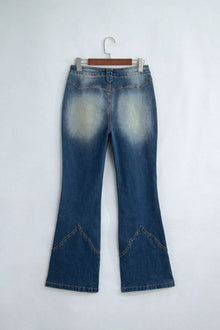 Artemis Pocket Detail Flare Leg Jeans — thumbnail 7