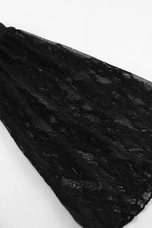 Hecate Lace Sweetheart Neck Flare Sleeve Mini Dress — thumbnail 9