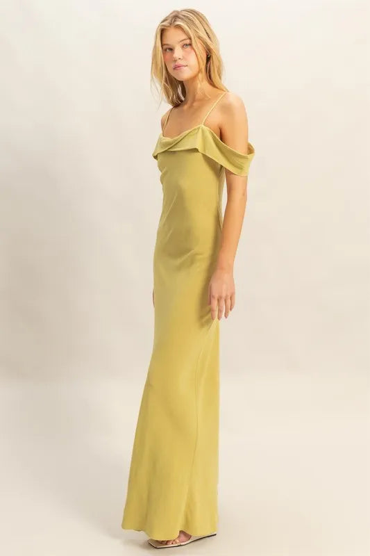 Athena Asymmetrical Maxi Dress — view 2