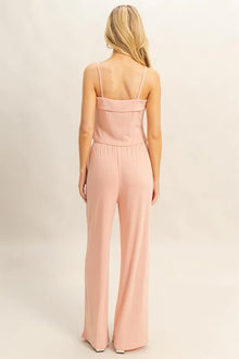 Vesta Rib Knit Cami Top and Pants Set — thumbnail 4