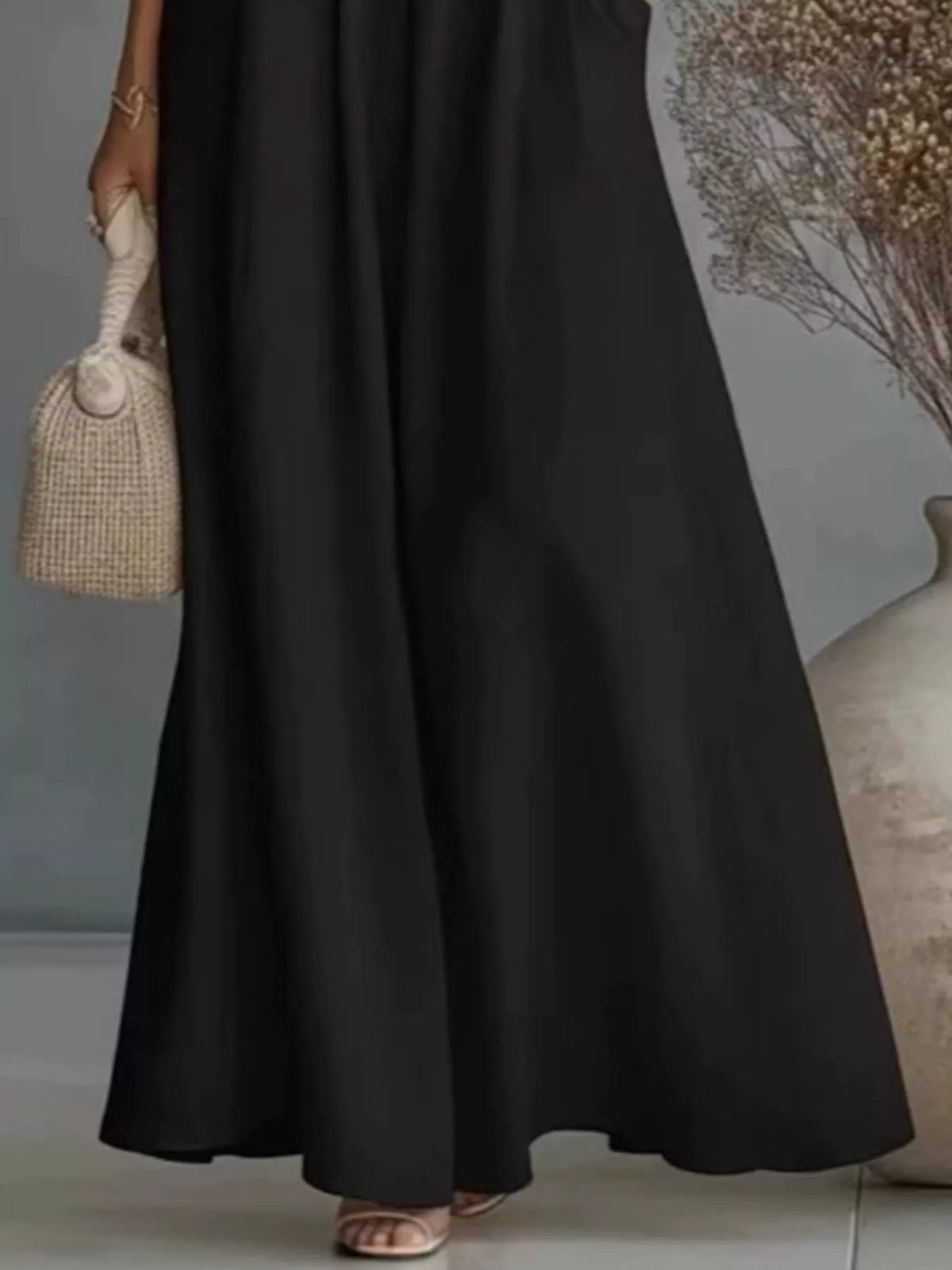 Maat One Shoulder Top and Wide Leg Pants Set — view 4