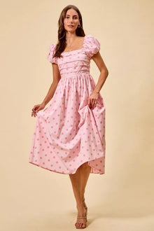 Venus Polka Dot Midi Dress — thumbnail 4