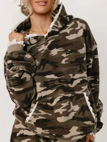 Nyx Lace Trim Kangaroo Pocket Hoodie — thumbnail 26