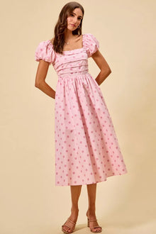 Venus Polka Dot Midi Dress — thumbnail 3