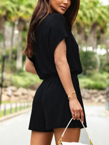 Demeter Surplice Short Sleeve Romper — thumbnail 9