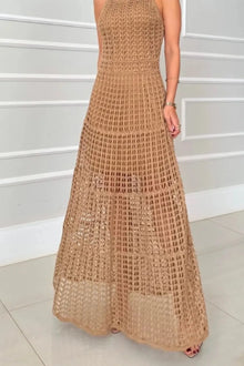 Gaia Hollowed-Out Sleeveless Maxi Dress — thumbnail 5