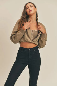 Iris Long Sleeve Two Way Jacket — thumbnail 3
