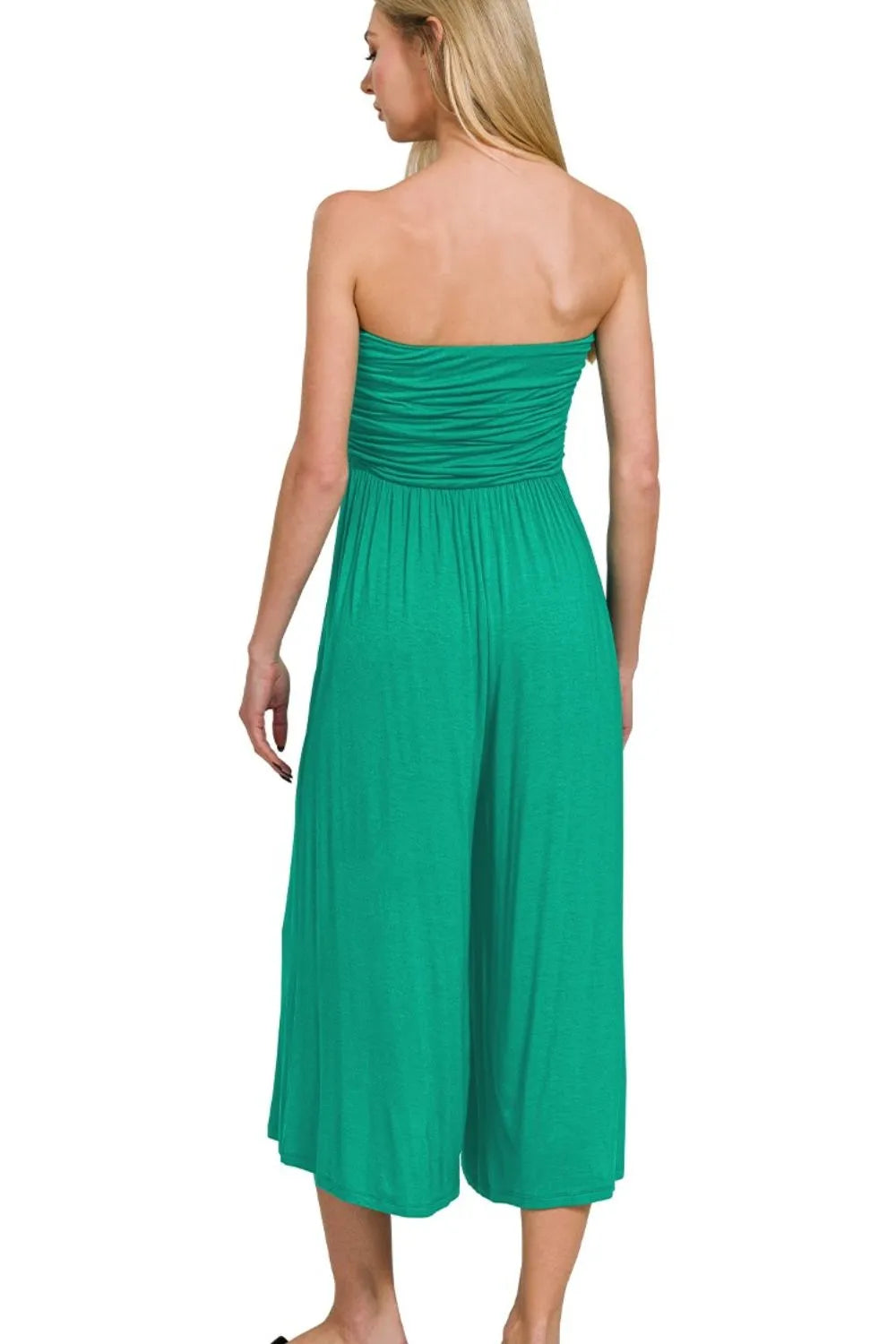 Hera Strapless Wide Leg Jumpsuit — view 2